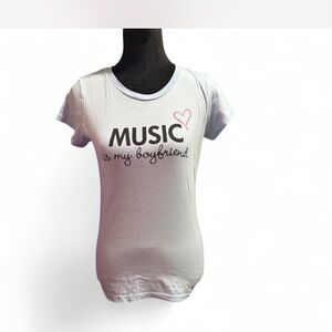 District White Short Sleeve Tee